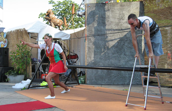 Mariann Engels | Seilartistik | Programm 'Ungarisches Blut'