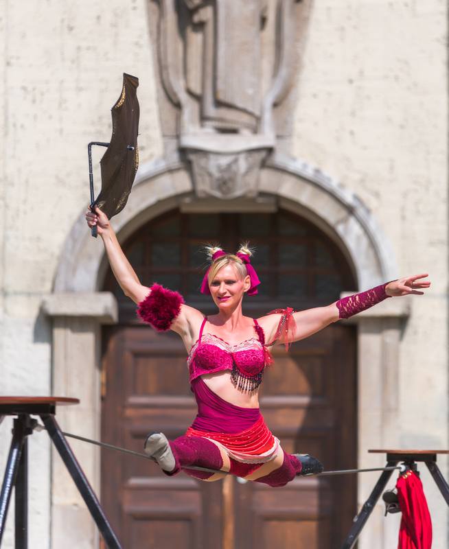 Mariann Engels | Seilartistik | Programm 'Fever'