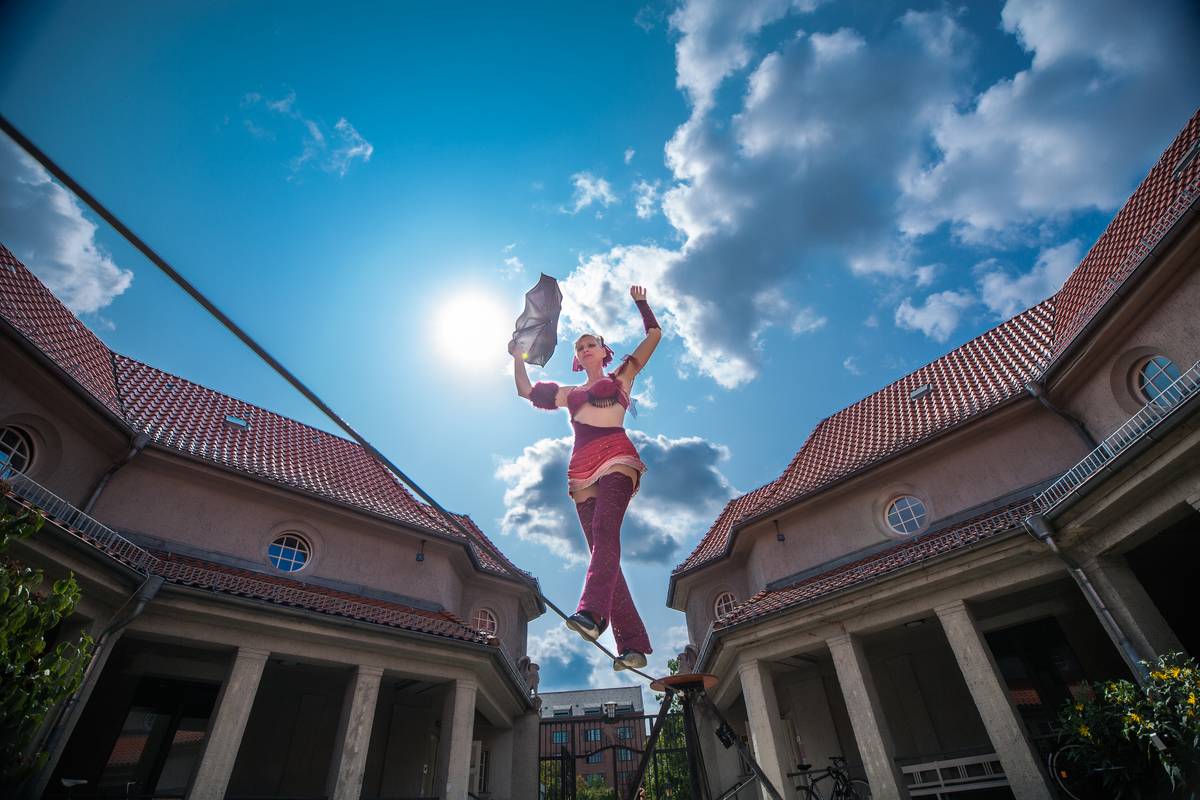 Mariann Engels | Seilartistik | Programm 'Fever'